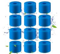 Filtro per piscina in schiuma, spugna filtrante per Intex tipo S1, per filtri idromassaggio, filtro in spugna riutilizzabile e lavabile, filtro in spugna tipo S1 (12 pezzi)