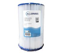 AllSpares Filtro dell'acqua per cartuccia filtrante Whirlpool/Pool adatto per Weltico C2/62612 | Ø 180 x 270 mm