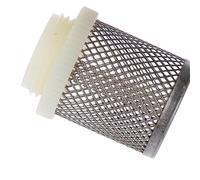 Filtro per pompa dell'acqua, 1 filtro a rete in acciaio inossidabile, for acquario, pompa dell'acqua, for tubo flessibile, a(1")