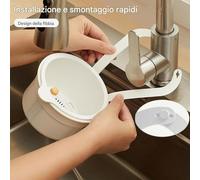 Filtro Per Rifiuti Alimentari - Cestello Anti-odore per Scarico del Lavello,Utensile da Cucina, Colino per Frutta e Scarico per Casa Appartamento Residenza Universitaria