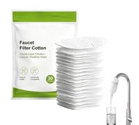 Filtro per rubinetto 30 coperture universali di ricambio per rubinetto | Filtri Lavello Cucina Impurità Sabbia Grani Ruggine Sedimento Casa Bagno Cucina WC