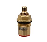 Filtro per rubinetto, Cartucce for rubinetti Cartucce for rubinetti a dischi ceramici di ricambio Valvole Inserti a un quarto di giro Pressacavi 1/2" X 20 Spline,(Rood)
