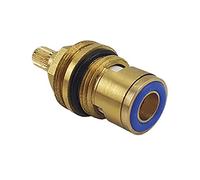 Filtro per rubinetto, Cartucce for rubinetti Valvole for rubinetti di ricambio Disco ceramico Cartucce for rubinetti a un quarto di giro 20 denti BSP 1/2" 20 scanalature,(Blue)