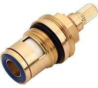 Filtro per rubinetto, Cartuccia a disco Cartuccia for valvola a disco in ceramica Quarto di giro 1/2" 20 scanalature,(Blue)