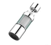 Filtro per rubinetto della cucina con 3 modalità di risparmio idrico, purificazione a 6 strati in acciaio inox paraspruzzi per lavandino, design girevole a 360° per uso domestico (filtro a rubinetto)