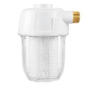 Filtro per scaldabagno, di pre-filtrazione in rame, trappola per sedimenti anticalcare, design facile da installare, alloggiamento robusto, con materiale per animali domestici/pc/rame, 8,3 x