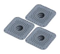 Filtro per scarichi in silicone con filtro per capelli, design elastico, previene le ostruzioni, facile da pulire, per cucina, bagno, doccia regolabile