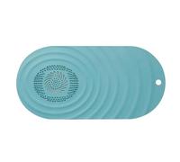 Filtro per scarico del pavimento del bagno, filtro per scarico a pavimento, scarico doccia in silicone, tappi per lavello impedisce ai capelli e ai detriti di cibo di entrare nello scarico per