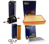 Filtro Per Set SCT Carburante- Olio Aria Ambienti Interni Mercedes Sprinter 3,5