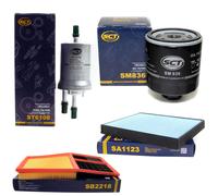 Filtro Per Set SCT Carburante- Olio Aria Ambienti Interni Seat Ibiza IV VW Skoda