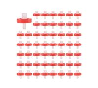 Filtro per Siringa da 500 Pezzi nel PTFE, Filtro da Laboratorio per Siringa, Diametro Della Membrana di 13 mm, Dimensione Dei Pori 0,22μM, HPLC