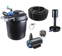 Filtro per Stagno Set CPF20000 a Pressione Regolabile fino 40000l AquaOne 40