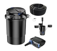 Filtro per Stagno Set CPU 30000 a Pressione 70W Eco Pompa fino 60000l AquaOne 50