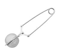 Filtro per tè in acciaio inox per erbe e foglia sciolto tè in metallo infusore a sfera in acciaio inox