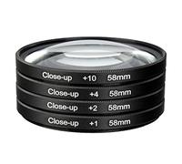 Filtro Per Telecamera Macro Close Up Lens Filter + 1 + 2 + 4 + 10 Kit filtro 49mm 52mm 55mm 58mm 62mm 67mm 72mm 77mm Set Di Filtri (Size : 62mm)