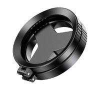 filtro per telefono magnetico da 52 mm - vetro PP nero, costruzione 80 g, supporto adattatore 2 in 1 girevole, miglioramento antiriflesso | installazione fotografica di paesaggi