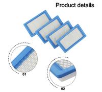 Filtro per tosaerba per kawasaki set 4 compatibili con per vari modelli