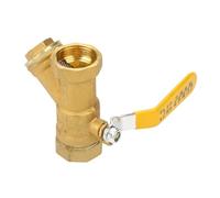 Filtro per Tubo a Y 1 Pollice in Ottone Tipo Y Valvola a Filtro in Ottone 1 Bsp Dn25 Filettatura Femmina per Gasolio Filtro a Y 1 Pollice Oro