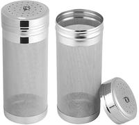 Filtro per tubo dell'acqua, rete in linea, filtro a rete per luppolo in acciaio inossidabile 7 x 18/7 x 29 cm con una densità di 300 micron, filtro per birra domestica, filtro per serbatoio di birra