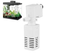 Filtro Per Vasca Tartarughe,Pompa 6W Regolabile Silente Mini,Filtri da Acquario per Pesci - Per principianti tartarughe gamberetti riposo casa betta acqua acquatico