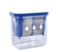 Filtro per yogurt da 1,1 L, separatore di siero di latte riutilizzabile in acciaio inossidabile con contenitore quadrato, filtro per yogurt Filtrazione efficiente Macchina per