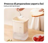 Filtro per Yogurt Greco Fatto in Casa Colino per Yogurt Greco