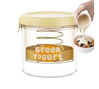 Filtro per yogurt in rete ultra fine - Separatore di siero per yogurt e formaggi fatti in casa | Filtro riutilizzabile per latte di soia, latte noci, alimenti per latte | Utensili per cibo da cucina