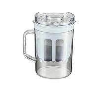 Filtro per yogurt, riutilizzabile, separatore di siero di latte con rete fine e coperchio, per formaggio, soia, latte, bacche, succhi di frutta, caffè, cucina