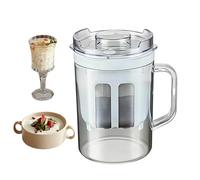 Filtro per yogurt secco - Filtro per latte riutilizzabile | Separatore di siero di latte con rete fine e coperchio, per formaggio, bacche, zuppe, succhi di frutta, caffè, cucina
