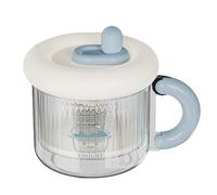 Filtro per yogurt, separatore per siero di latte con coperchio, riutilizzabile, filtro a maglia fine, per latte di soia, crema di latte, cucina, dieta, fitness, colazione, cucina, donne e