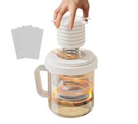 Filtro per yogurt - Versatile per yogurt, con coperchio, utensile da cucina multifunzione per camera degli studenti, appartamento in affitto