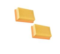 Filtro pieghettato piatto aspirapolvere compatibile con Kärcher MV4 MV5 MV6 WD4 WD5 WD6 Accessori Parte 2.863-005.0 2 pezzi