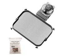 Filtro pieghevole per lavello, supporto per scarico da cucina, 21,5 x 18 x 4 cm, cestino per la raccolta dei rifiuti, raccogli cibo ad angolo, evita l'intasamento del ristorante