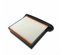 Filtro pieghevole piatto per Bosch GAS25, GAS25L, GAS50, design lavabile in poliestere per un'efficace filtrazione della polvere