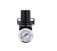 Filtro pneumatico AR2000-02 G1/4 '' Compressore di Controllo Pompa Gas Regolatore Regolatore Unità di trattamento con manometro regolabile (raccordi 8mm)