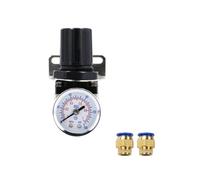 Filtro pneumatico AR2000-02 G1/4'' regolatore di gas della pompa del compressore di controllo dispositivo di elaborazione con manometro regolabile(With 6mm fittings)