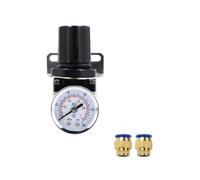 Filtro pneumatico AR2000-02 G1/4'' regolatore di gas della pompa del compressore di controllo dispositivo di elaborazione con manometro regolabile(With 12mm fittings)