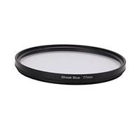 Filtro Point-to-line, Alta Definizione a Bassa Riflessione, Filtro a Strisce Blu a Bassa Sfumatura di Colore per Accessori per Fotocamere (77mm)