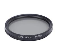 Filtro Polarizzatore Circolare, Filtro Polarizzatore CPL Protettivo Neutro, Ultra Sottile, Riduce il Riflesso, Migliora il Contrasto, Filtro Polarizzatore in Vetro Ottico (46MM)