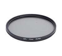 Filtro Polarizzatore Circolare, Filtro Polarizzatore CPL, Riduce il Riflesso, Migliora il Contrasto, Filtro Polarizzatore Circolare in Vetro Ottico Multistrato per Obiettivi (77