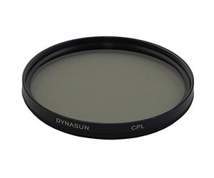 Filtro Polarizzatore Circolare Originale DynaSun CPL 58 mm C-PL 58mm con Custodia x Canon Nikon Sony