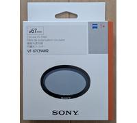 Filtro polarizzatore circolare Sony VF-67CPAM2 Φ67mm / NUOVO / Carl Zeiss