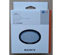 Filtro polarizzatore circolare Sony VF-77CPAM2 Φ77mm / NUOVO / Carl Zeiss