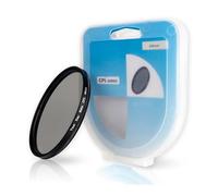 Filtro polarizzatore CPL Ø 49 mm, Minimizza i riflessi, Migliora nitidezza ottica e fedeltà cromatica, Filtri polarizzatori circolari con attacco in alluminio, Protegge l’obiettivo della fotocamera
