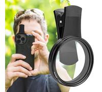 Filtro polarizzatore - Filtri a clip, 5 x 6 cm, polarizzazione circolare filtrata, lente in resina ottica ABS a 360°, filtri in lega di alluminio, 52 polarizzazioni circolari CPL da 67 mm per