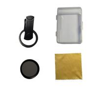 Filtro polarizzatore rotondo con clip per telefono 16 15 14 e altri smartphone clip on CPL filtro 52 mm fotocamera obiettivo antigraffio obiettivo