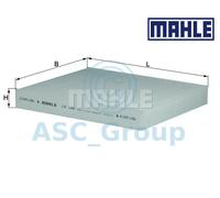 Filtro Pollen Cabin Air Interno di Ricambio MAHLE Genuine LA 100 LA100