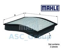 Filtro Pollen Cabinato Interno Originale MAHLE LA 615/S LA615/S