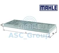 Filtro Pollen Per Cabina Interna MAHLE Originale LAK 45 LAK45