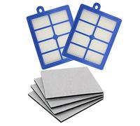 Filtro polvere Hepa H12 H13+ Filtro motore in cotone for Philips for parti di ricambio for aspirapolvere Electrolux AEG Lodevole (Size : Light green)